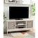 Safavieh Ryder Media Distrssed White / Greige TV Bench 47.5x20"