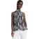 Proenza Schouler Printed Snake Crepe De Chine Top