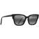 Maui Jim Kou Polarized Cat Eye Sunglasses, Black