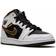 Nike Air Jordan 1 Mid GS - White/Multi-Color/Black