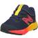 New Balance Toddler's Fresh Foam Arishi v4 Bungee Lace with Top Strap - Team Navy with Electric Red & Egg Yolk