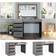 Vicco Sherry Gray Dressing Table 55x120cm