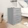 vidaXL 38x35x56cm Grey Sonoma Bedside Table 35x38cm