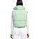 Fuinloth Women's High Stand Collar Lightweight Zip Crop Puffer Gilet - Grayish Green