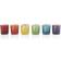 Le Creuset Rainbow Espressokop 10cl 6stk