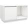 vidaXL white Solid Wood Pine TV Bench