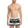 Balmain Men's Logo Print Swim Short - Black