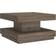 vidaXL grey Coffee Table 60x60cm