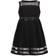 Calvin Klein Little Girl's Illusion Mesh-Hem Dress - Black