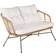 Venture Design Viga Loungesæt, 1 borde inkl. 2 stole & 1 sofaer