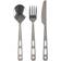 Lifeventure Titanium Camping Cutlery Set 3pcs