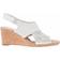 Clarks Lafley Joy White Womens Wedges