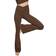 Topyogas Women's Casual Bootleg Yoga Pants - Brown