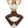 Topyogas Women's Casual Bootleg Yoga Pants - Brown