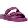 Fitflop Women's Womens iQUSHION Adjustable Buckle Sliders Miami Violet