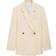 Anine Bing Kaia Blazer - Light Yellow Linen