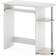 Furinno Simplistic White Oak/Stainless Steel Writing Desk 40x80cm