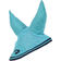 Hy Equestrian Belton Fly Veil - Teal/Navy