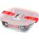 Pyrex Cook & Heat Microwave Square Contenitore per cibo 1L