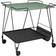 GUBI Matégot Trolley Table 22.6x27.8"