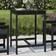 vidaXL Tuintafel 82.5 x 82.5 x 110 cm Massief Grenenhout Zwart