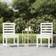 vidaXL white pine, Garden Garden Dining Chair