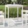 vidaXL Havebord 82,5x82,5x110 massivt fyrretræ