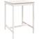 vidaXL Havebord 82,5x82,5x110 massivt fyrretræ