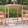 vidaXL Havebord 82,5x82,5x110 massivt douglasgran