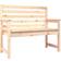 vidaXL natural pine, 109 Garden Bench