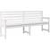 vidaXL white pine, 203.5 Garden Bench