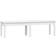 vidaXL white pine Garden Bench