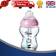 Tommee Tippee Closer to Nature Glass Decorated Bottle Pink 250ml