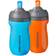 Tommee Tippee 2pk Insulated Straw Toddler Cup Blue/Orange 9oz