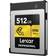 LEXAR Gold Series Professional 512GB CFexpress Type-B Memory Card