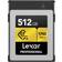 LEXAR Gold Series Professional 512GB CFexpress Type-B Memory Card