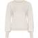 Neo Noir Magdalena Solid Knit Blouse - Creme