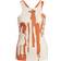 adidas Thebe Magugu Tennis New York Y Back Tank Top - Ecru Tint/Impact Orange