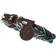 Hunter Collar Solid Education Cord Cow Leather Dark Brown/Turquoise S