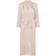 Lady Avenue Pure Silk Long Robe - Parelwit Zijde