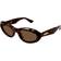 Bottega Veneta BV 1191S 002, BUTTERFLY Sunglasses, FEMALE