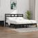vidaXL black, 200 Solid Wood Bed Frame Bedstead Bed Base
