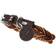 Hunter Collar Solid Education Cord Cow Leather Brown/Orange S