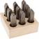 C.H. Hanson Stamp Set-1/4" Number Standard 9pcs