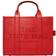 Marc Jacobs The Leather Medium Tote Bag - True Red