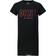 DKNY Girls Black Cotton Logo Dress Black year