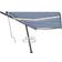vidaXL Markise + vindsensor 500x300