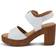 Spring Step Women's Gamona Ankle-Strap Heeled Sandal White