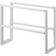 Yamazaki Home 2 Double, Steel, Holds 6 to 12 Wall Shelf