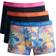 Gant Herre 3-Pack trunk-underbukser med Tropical-tryk